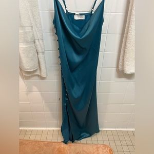 Beginning Boutqiue Cowl neck midi dress